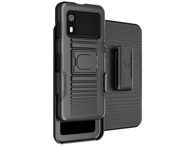 Rugged Case and Belt Clip Holster for Zebra EM45 RFID Mobile - Black