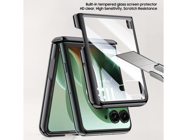 Screen Protect Case for Moto RAZR ULTRA 2025 - Compatible with MagSafe - Red