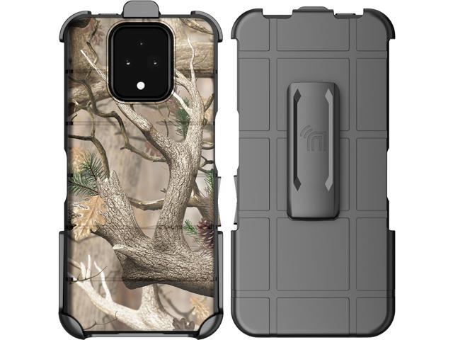 Case and Belt Clip for Sonim XP Pro 5G - Bush Camo (Compatible with Magsafe)
