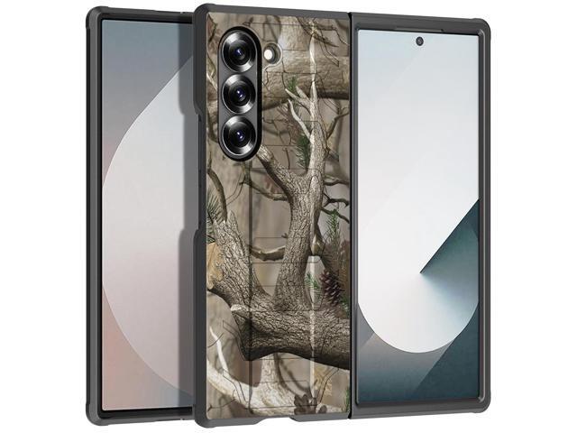 Case for Samsung Galaxy Z Fold 6, Special Ops Tactical Phone Cover - Bush Camo