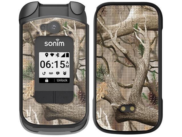 Outdoor Camouflage Real Woods Camo Tree Case for Sonim XP3 Plus 4G (XP3900)