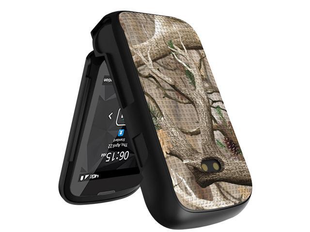 Outdoor Camouflage Real Woods Camo Tree Case for Sonim XP3 Plus 4G (XP3900)