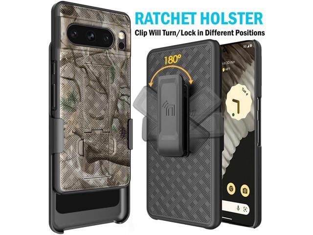 Slim Case and Belt Clip Holster Combo for Google Pixel 8 Pro (2023) - Bush Camo