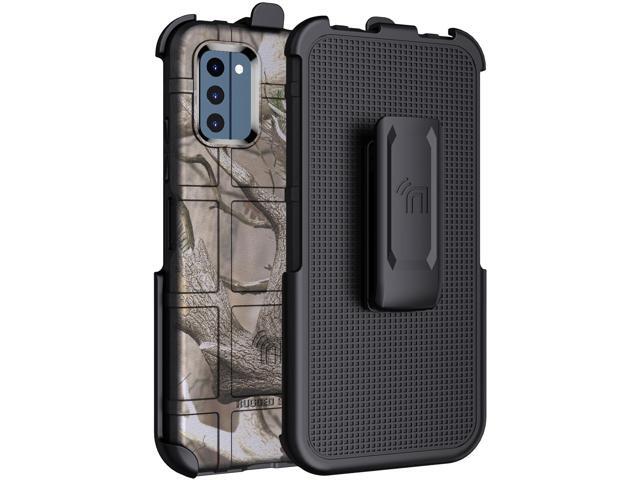 Special Ops Rugged Case and Belt Clip Holster for Nokia C300 Phone - Camo Tree