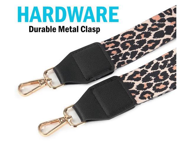 Universal Crossbody Phone Strap for Case with Zipper Pouch - Leopard Print