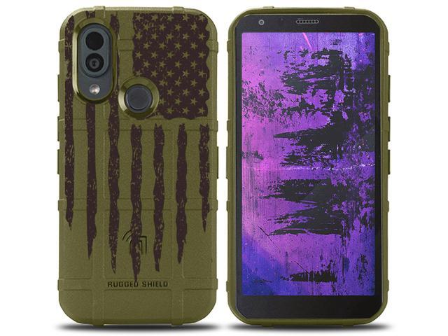 USA Army Flag Special Ops Tactical Rugged Shield Case for CAT S62 PRO Phone