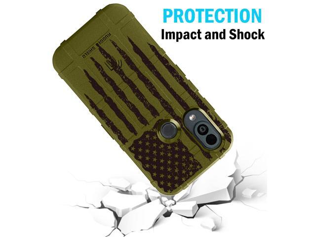 USA Army Flag Special Ops Tactical Rugged Shield Case for CAT S62 PRO Phone