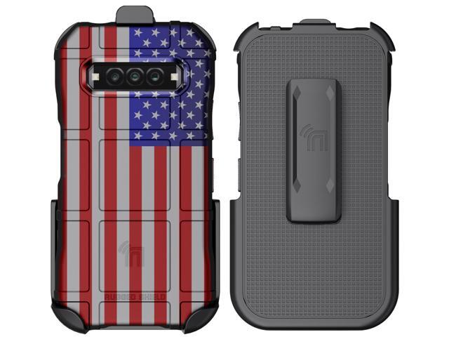 Special Ops Rugged Case and Belt Clip for Kyocera DuraForce Pro 3 - USA Flag