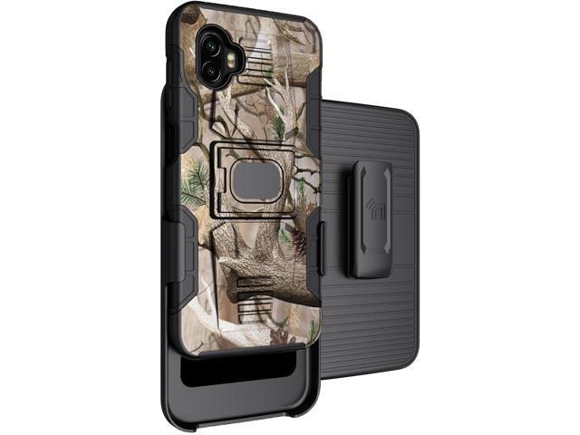 Camo Tree Woods Case Stand and Belt Clip for Samsung Galaxy XCover 6 Pro (2022)