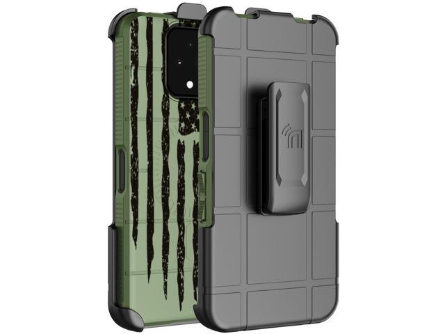 Case and Belt Clip for Sonim XP Pro 5G - Army USA Flag (Compatible with Magsafe)