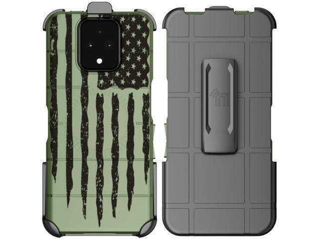 Case and Belt Clip for Sonim XP Pro 5G - Army USA Flag (Compatible with Magsafe)