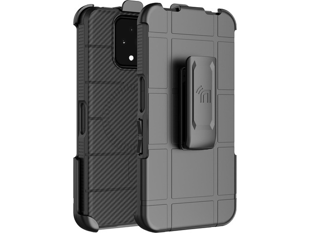 Case and Belt Clip for Sonim XP Pro 5G - Carbon Fiber (Compatible with Magsafe)