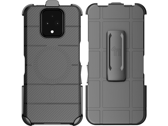 Case and Belt Clip for Sonim XP Pro 5G - Carbon Fiber (Compatible with Magsafe)