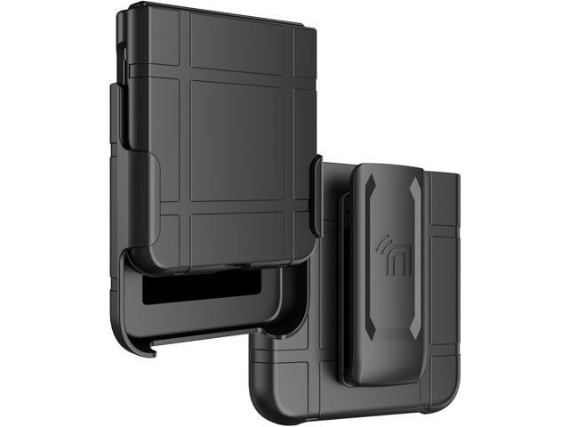 Hard Case and Belt Clip Holster for Motorola RAZR ULTRA 2025 - Matte Black