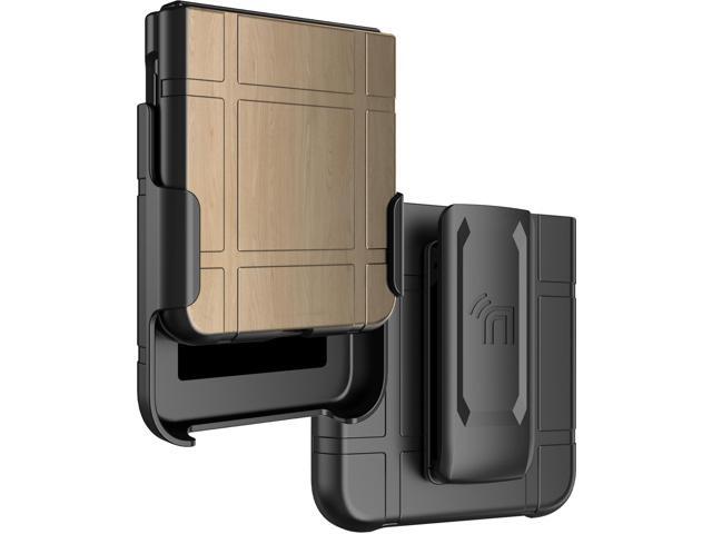 Hard Case and Belt Clip Holster for Moto RAZR ULTRA 2025 - Woodgrain
