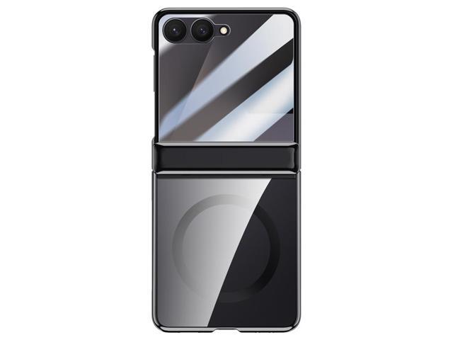 Screen Protect Case for Samsung Galaxy Z Flip 7 - Compatible with MagSafe, Black
