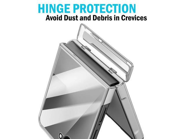 Screen Protect Case for Samsung Z Flip 7 - Compatible with MagSafe - Silver