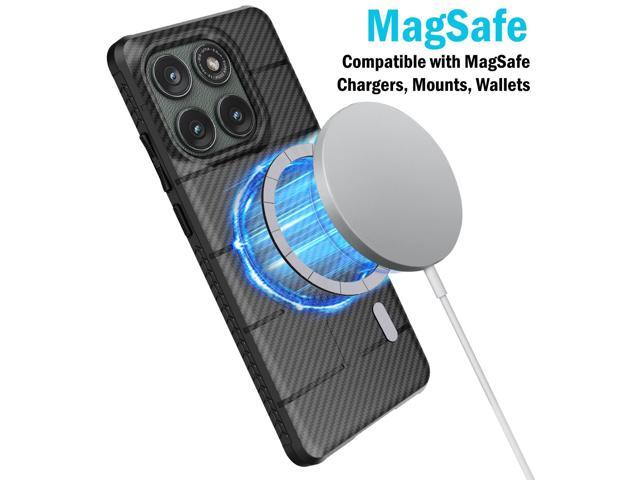 Case for Motorola Edge 5G 2025 Phone - Carbon Fiber (Compatible with Magsafe)
