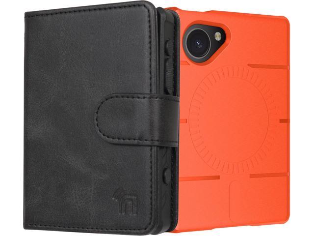 Case and Wallet Combo for Light Phone III - (Compatible with Magsafe) - Orange