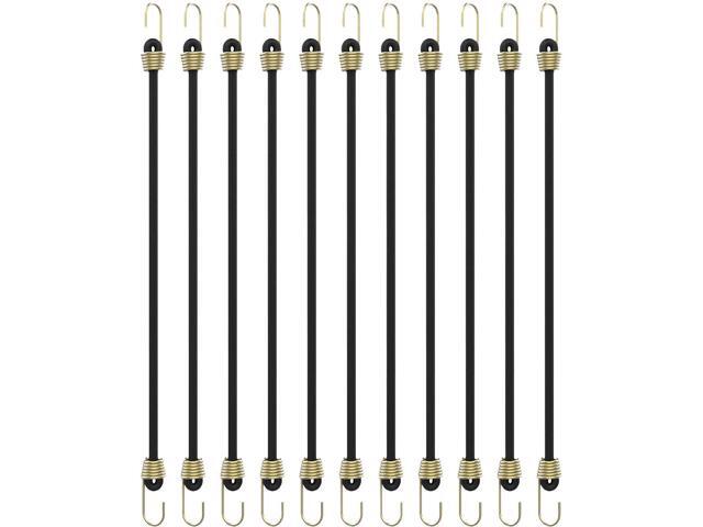 10x Bungee Cord Strap with Fence Hooks for Gamechanger Phone Mount Stability