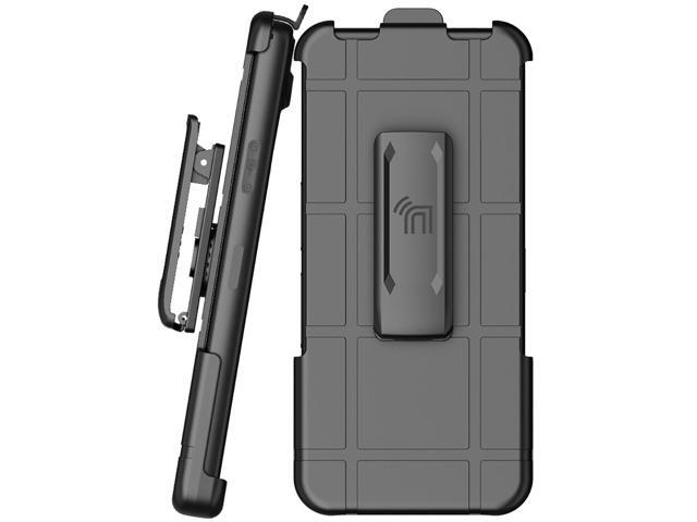Black Rotating Belt Clip Holster Holder Case for Sonim XP Pro Thermal X802 Phone