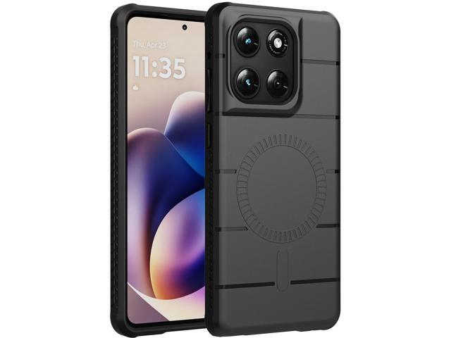Case for Moto G Stylus 2026/2025 Phone - Matte Black (Compatible with MagSafe)