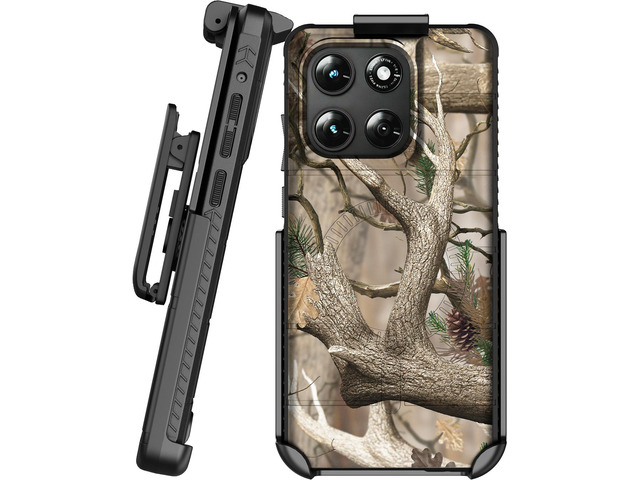 Case and Belt Clip for Moto G Stylus 2026/2025 - Camo (Compatible with MagSafe)