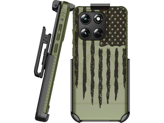 Case & Belt Clip for Moto G Stylus 2026/2025 - USA Flag (Compatible w/ MagSafe)