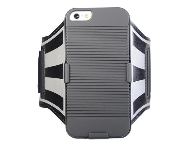 Special Ops Rugged Case and Belt Clip Holster for Nokia C110 Phone - Matte Black