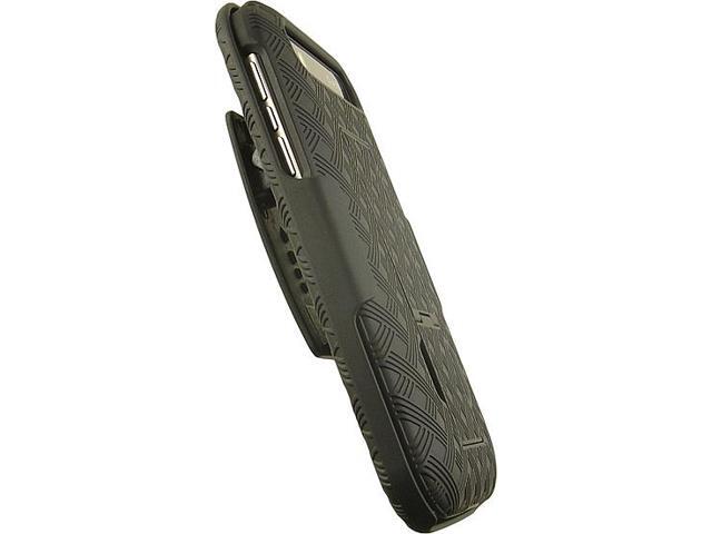 Black Kickstand Hard Case Cover for Blackberry Classic Q20 Q25 Phone