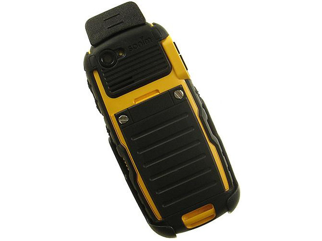 BLACK SPRING CLIP BELT HOLSTER CASE FOR SPRINT SONIM XP STRIKE XP3410 PHONE