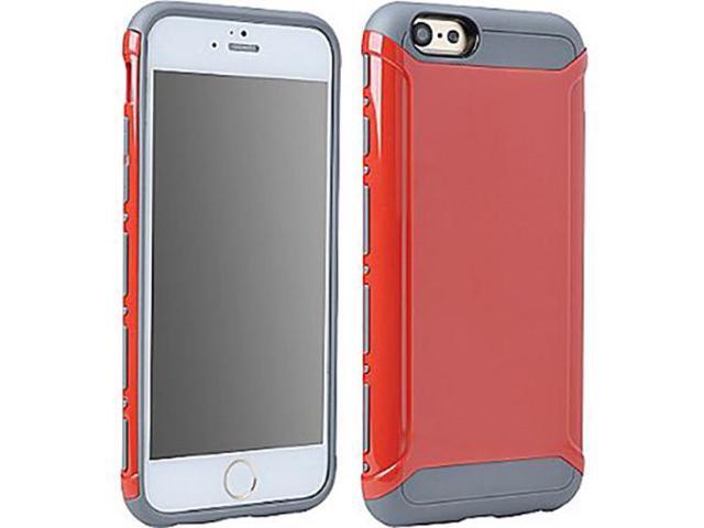 RED/GRAY LIGHT ARMOR HYBRID CASE COVER FOR APPLE iPHONE 6 6s