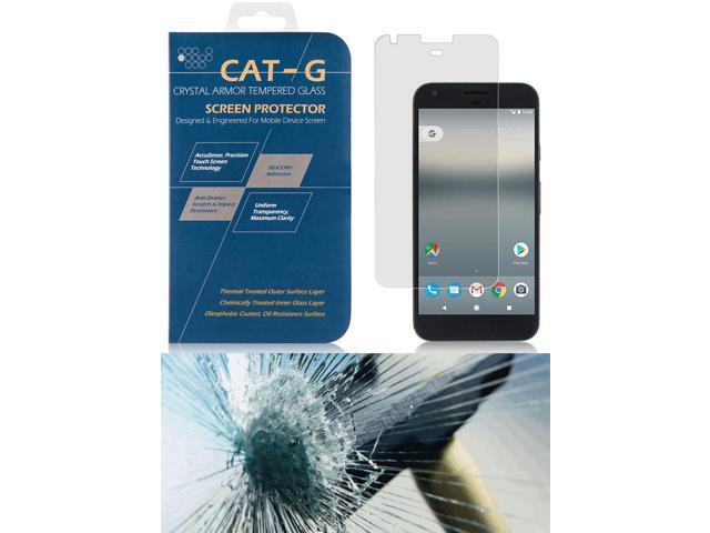 2X CLEAR HARD TEMPERED GLASS SCREEN GUARD PROTECTOR FOR GOOGLE PIXEL XL 5.5'