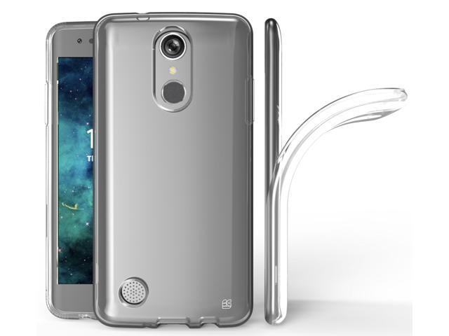 CLEAR FLEX GEL TPU SKIN CASE COVER FOR LG ARISTO, FORTUNE, PHOENIX-3, RISIO-2