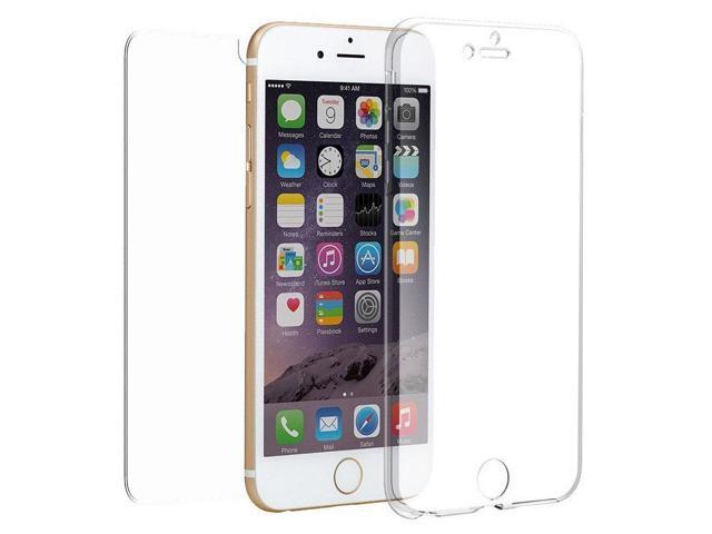 NEW TRI-MAX CLEAR SCREEN GUARD TPU CASE SLIM COVER FOR APPLE iPHONE 6 PLUS +