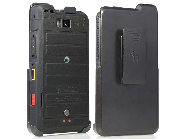 Black Belt Clip Holster Case Stand for Sonim XP8 Phone XP8800