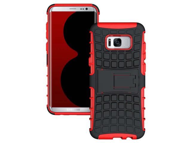 RED GRENADE GRIP SKIN HARD CASE COVER STAND FOR SAMSUNG GALAXY S8 PLUS, S8+