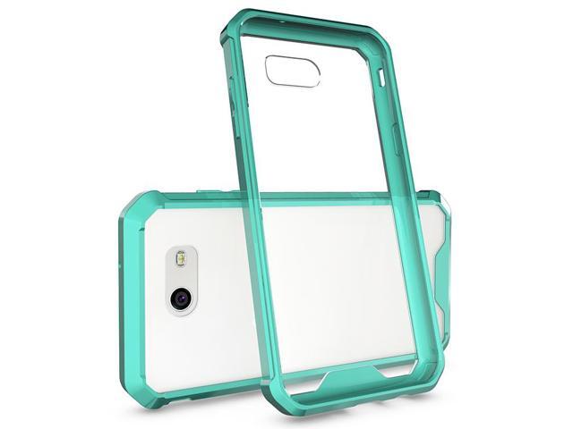 MINT/CLEAR ANTI-SHOCK TPU CASE HARD COVER FOR SAMSUNG GALAXY J3 EMERGE 2017