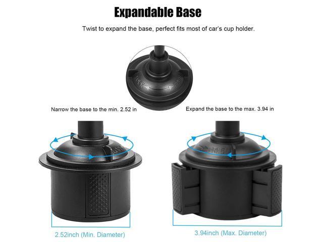 Heavy Duty Car Cup Holder Phone Mount Universal for PDA/GPS
