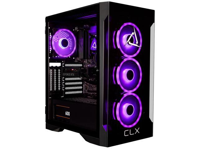 CLX SET Gaming Desktop - Intel Core i7 13700KF 3.4GHz 16-Core Processor, 32GB DDR5 Memory, GeForce RTX 4060 8GB GDDR6 Graphics 1TB NVMe M.2 SSD,...