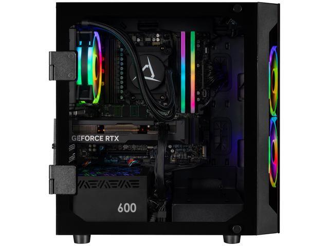 CLX SET Gaming Desktop - AMD Ryzen 7 9700X 3.8GHz 8-Core Processor, 32GB DDR5 Memory, GeForce RTX 4070 SUPER 12GB GDDR6X Graphics, 1TB NVMe M.2...