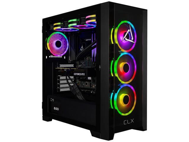 CLX SET Gaming Desktop - Intel Core Ultra 9 285K 3.7GHz 24-Core Processor, 64GB DDR5 Memory, GeForce RTX 5080 16GB GDDR7 Graphics, 2TB NVMe M.2...