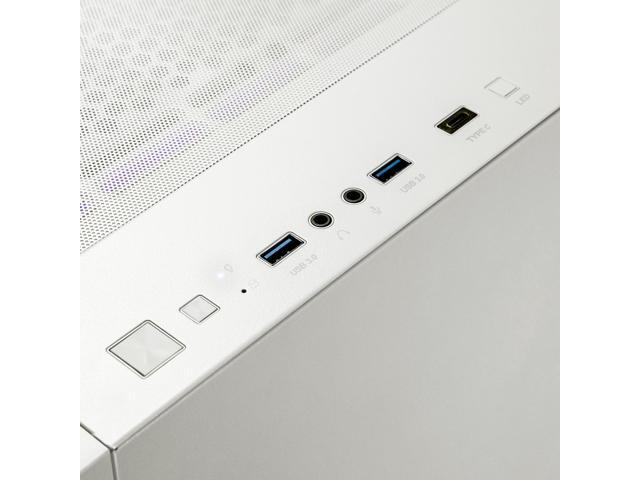 CLX - SET Gaming Desktop - AMD Ryzen 9 9900X - 32GB DDR5 5600 Memory - GeForce RTX 5070 Ti - 2TB NVMe M.2 SSD - White - image 4