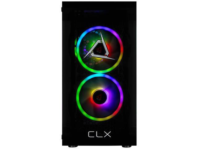 CLX SET Gaming Desktop - AMD Ryzen 7 8700G 4.2GHz 8-Core Processor, 16GB DDR5 Memory, Radeon 780M 4GB Shared Graphics, 1TB NVMe M.2 SSD, WiFi, Win...