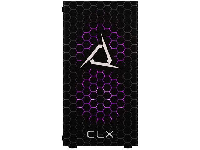 CLX SET Gaming Desktop - AMD Ryzen 7 7700X 4.5GHz 8-Core Processor, 32GB DDR5 Memory, GeForce RTX 4060 8GB GDDR6 Graphics 1TB NVMe M.2 SSD, 2TB...