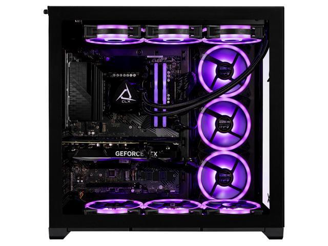 CLX SET Gaming Desktop - Liquid Cooled Intel i9 13900KF 3.0GHz 24-Core Processor, 64GB DDR5-5600 Memory, GeForce RTX 4070 12GB GDDR6X Graphics, 2TB...