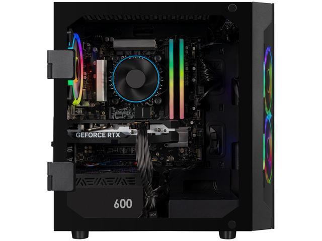 CLX SET Gaming Desktop - Intel Core i5 14400F 2.5GHz 10-Core Processor, 32GB DDR5 Memory, GeForce RTX 5060 8GB GDDR7 Graphics, 2TB NVMe M.2 SSD,...