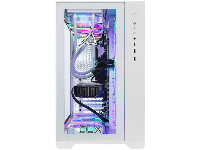 CLX SET Gaming Desktop - AMD Ryzen 7 7800X3D 4.2GHz 8-Core Processor, 64GB DDR5 Memory, GeForce RTX 5070 12GB GDDR7 Graphics, 2TB NVMe M.2 SSD, 6TB...