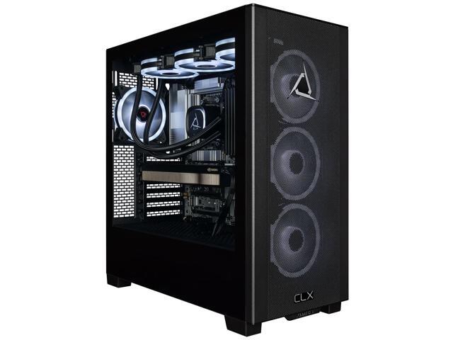 CLX Set Creator Workstation - Liquid Cooled AMD Ryzen 9 9950X3D2 4.3GHz 16-Core Processor, 192GB DDR5 Memory, RTX PRO 5000 Blackwell 48GB GDDR7 ECC...