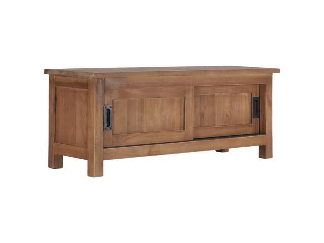 Photos - Sofa VidaXL TV Cabinet 35.4'x11.8'x13.8' Solid Teak Wood VDXL286275 